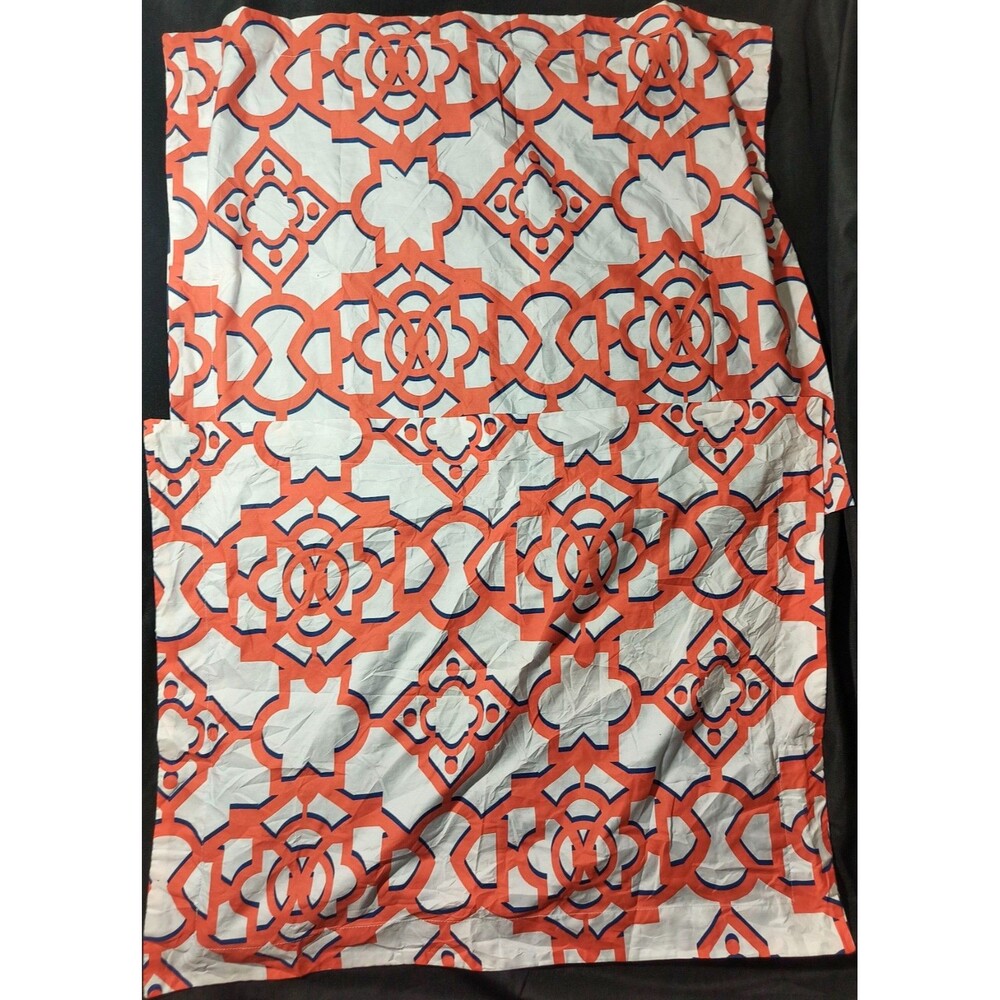 Home Accents Turnstyles Reversible Geometric Pillow Shams Set of 2